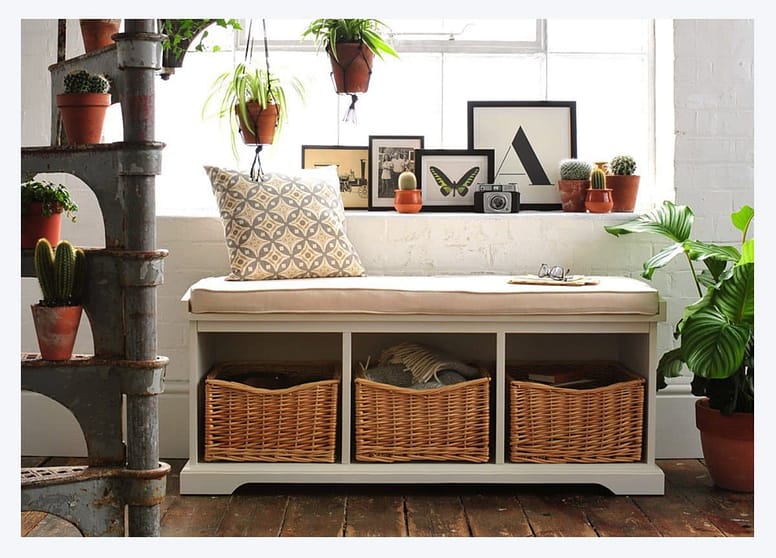 Bench entryway idea