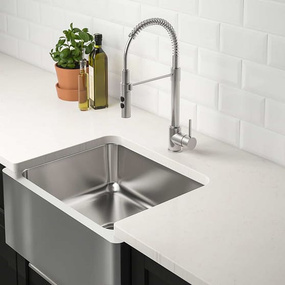 Farm Style Under Counter Single Sink Bowl Kitchen Sink