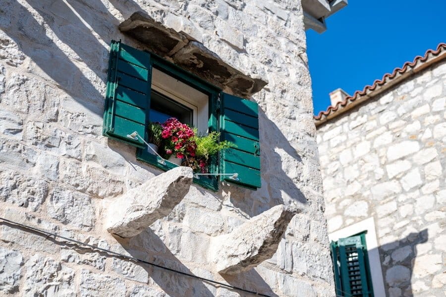 Cedar window shutters exterior