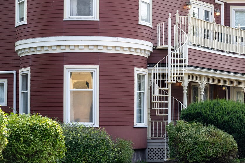 Outdoor Spiral Staircase